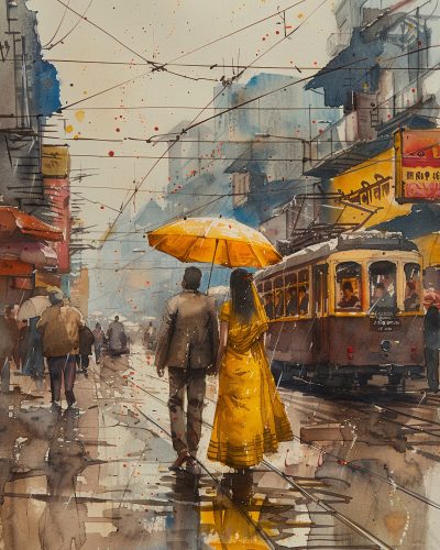 illustrated-watercolor-city